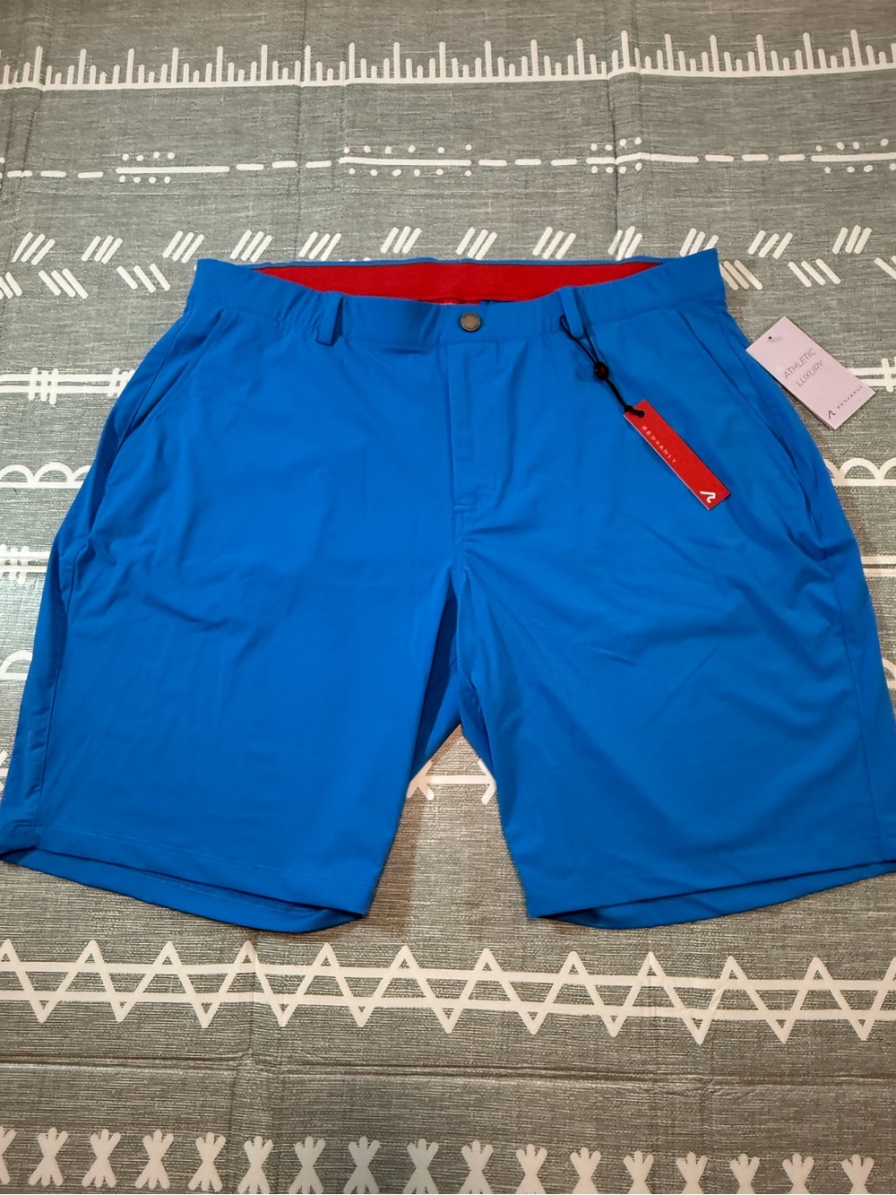 Redvanly Hanover Pull-On Shorts in Ibiza XXL/9” inseam